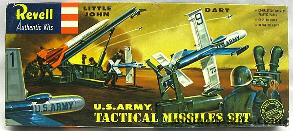 Revell 1/40 Tactical Missiles Dart and Little John 'S' Kit, H1812-98 plastic model kit